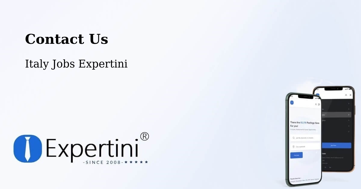 Contact Expertini – Pero - Italy Jobs Expertini