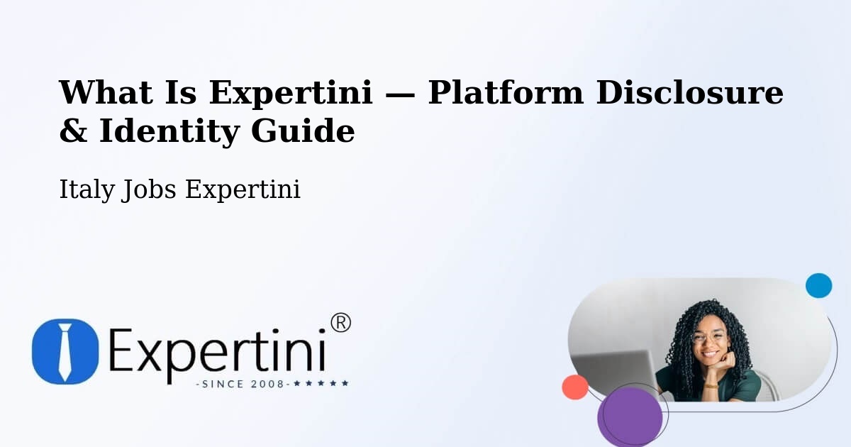 What Is Expertini — Platform Disclosure & Identity Guide – Pero